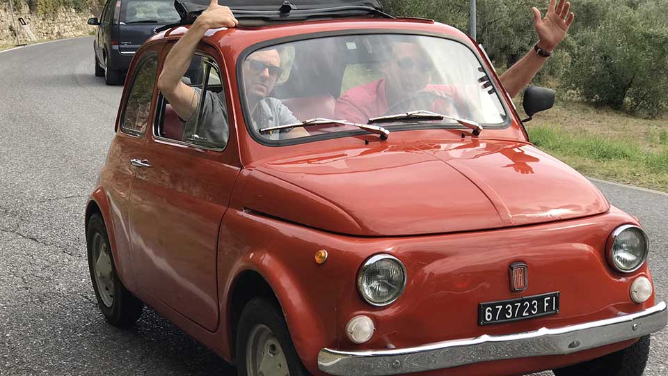 FIAT 500 VINTAGE TUSCANY DRIVING TOUR “LA DOLCE VITA”